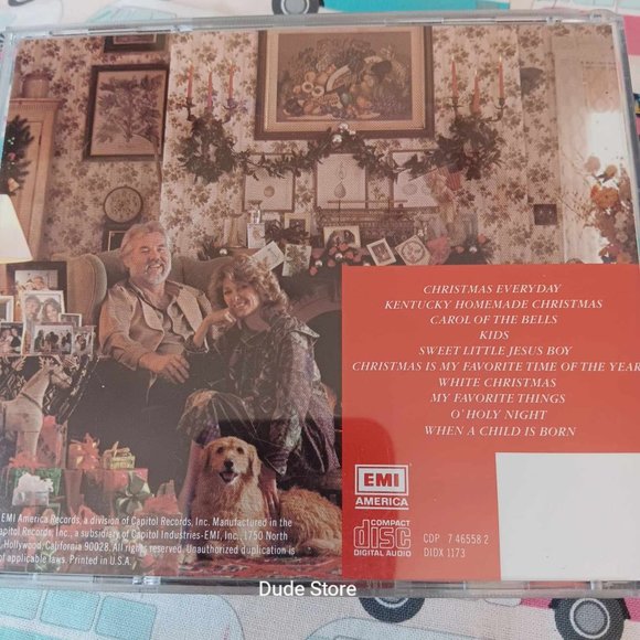 KENNY ROGERS - Christmas - 1987 CD - 10 Songs - Picture 3 of 3